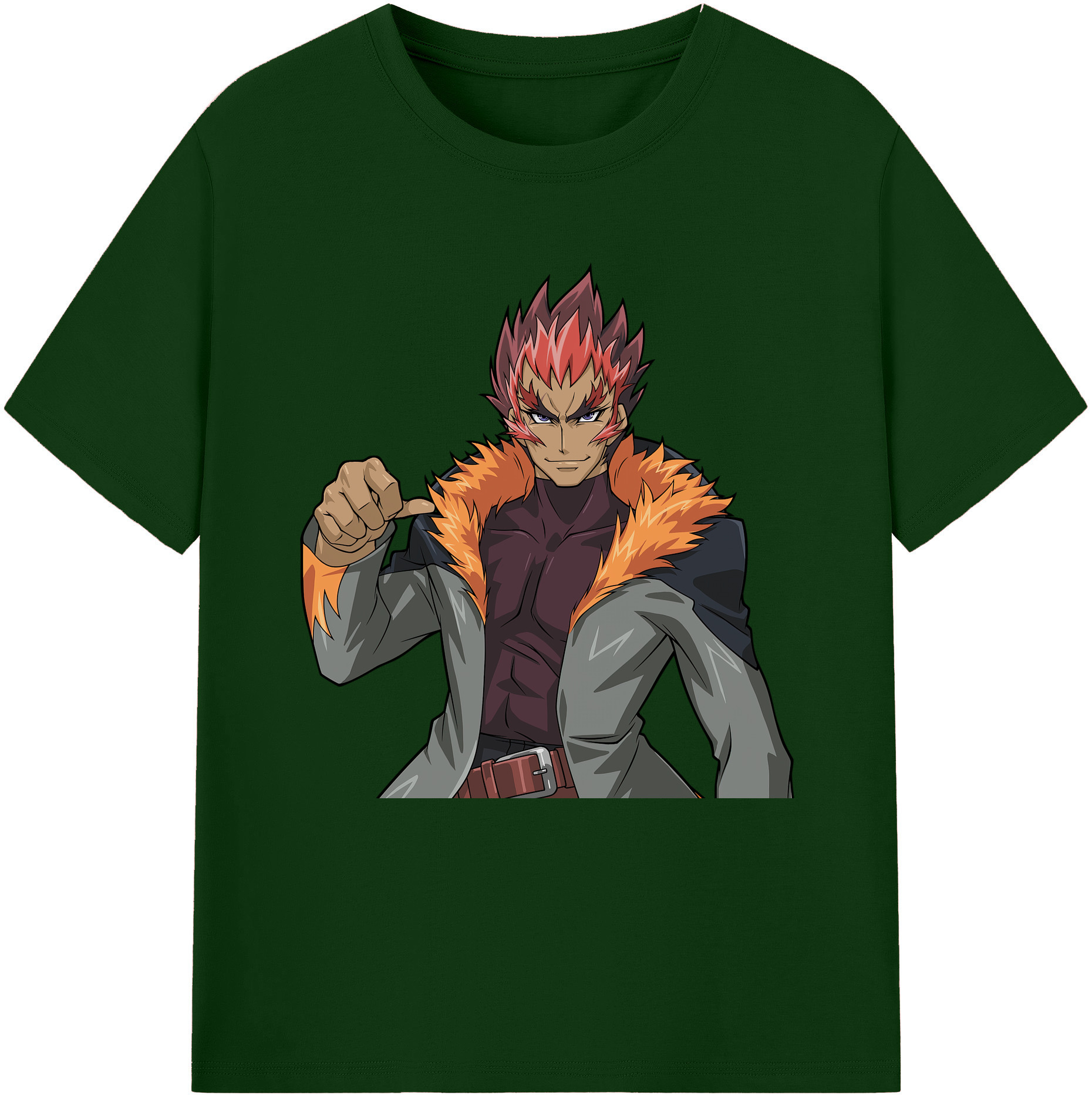 （画像用） 遊☆戯☆王 Yu-Gi-Oh! 綿100％半袖Tシャツ（フロントプリント）